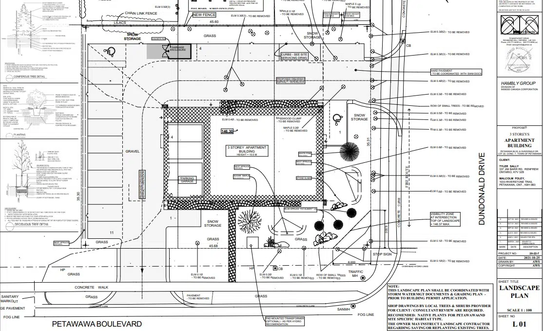 Petawawa will review plans for new 10 unit, 3 story apartment building