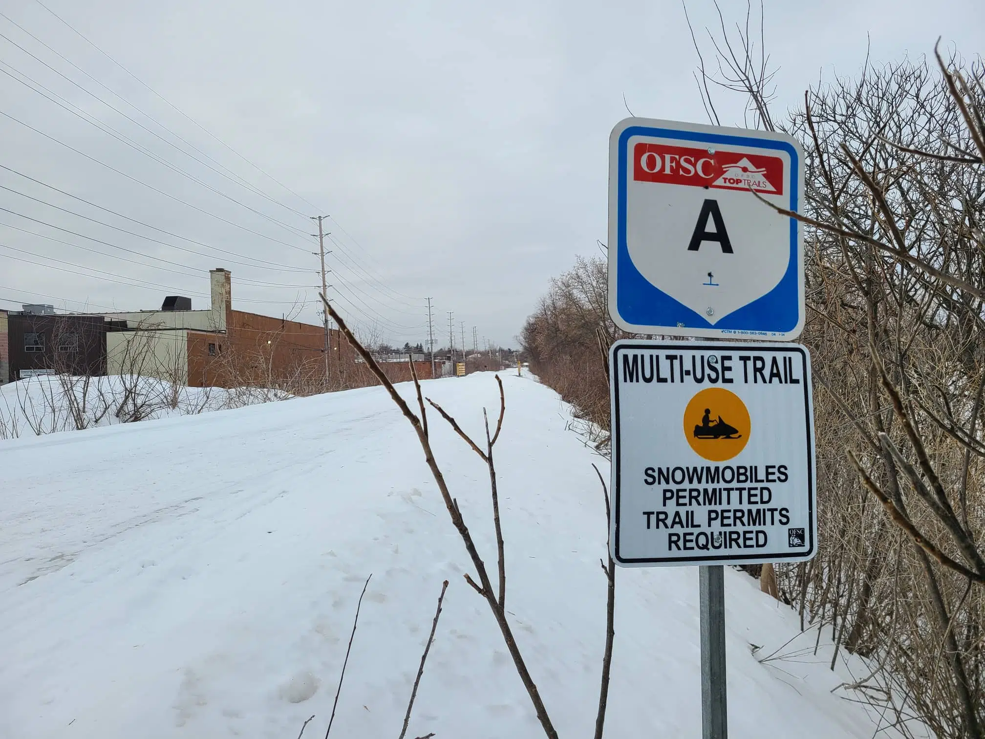 UOV OPP lay eight charges in weekend snowmobile patrols