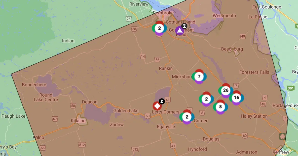 Saturday morning power outages leave thousands without electricity