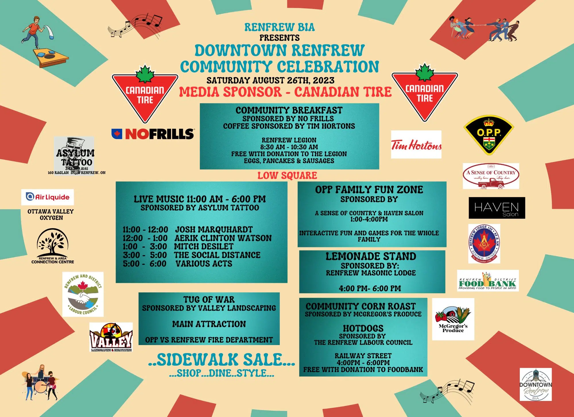 Downtown Renfrew Community Celebration | 96.1 Renfrew Today