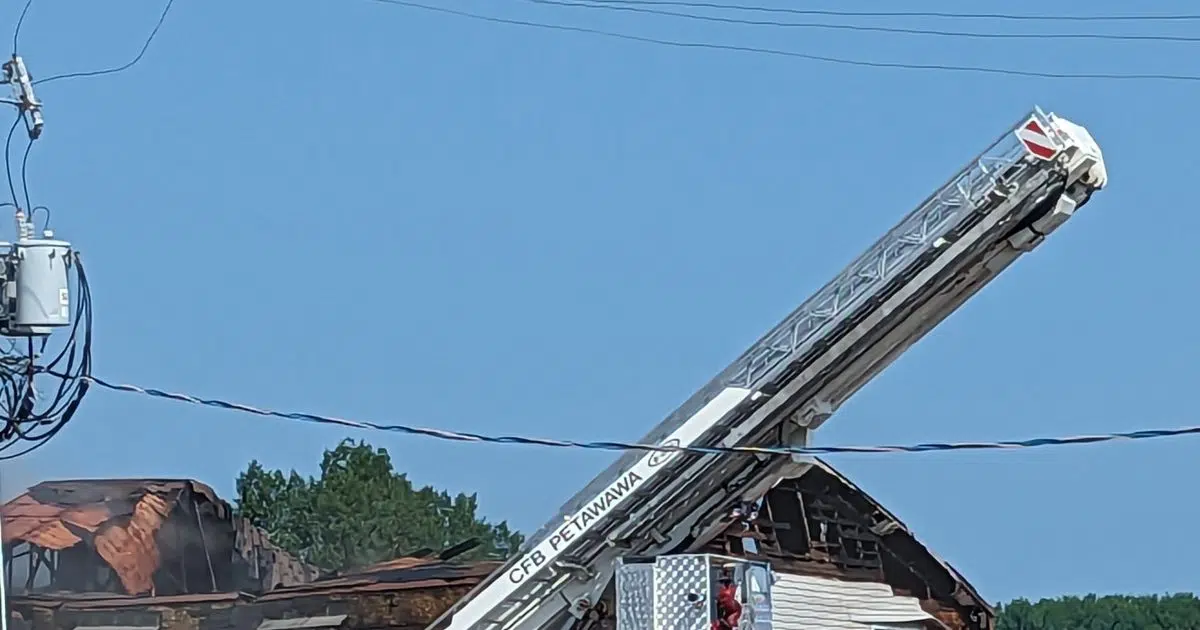 Fire damage strikes a blow to the local business community in Petawawa