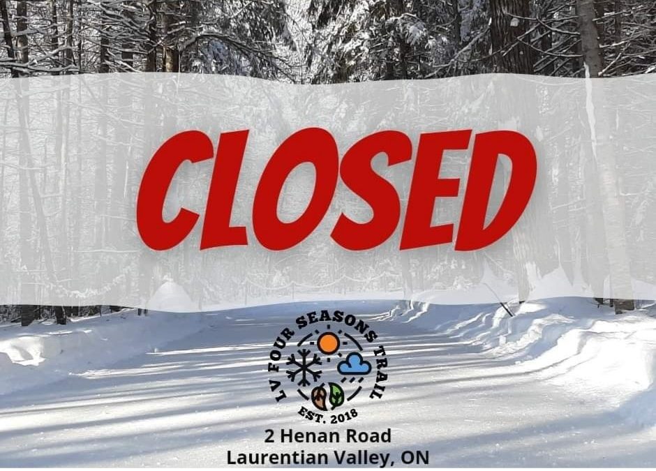 Laurentian Valley Skating Trail officially closed for the season - Vimarsana News
