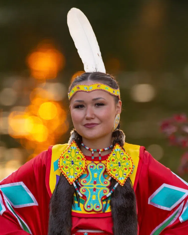 Meiyah Whiteduck representing Pikwakanagan First Nation at Miss ...