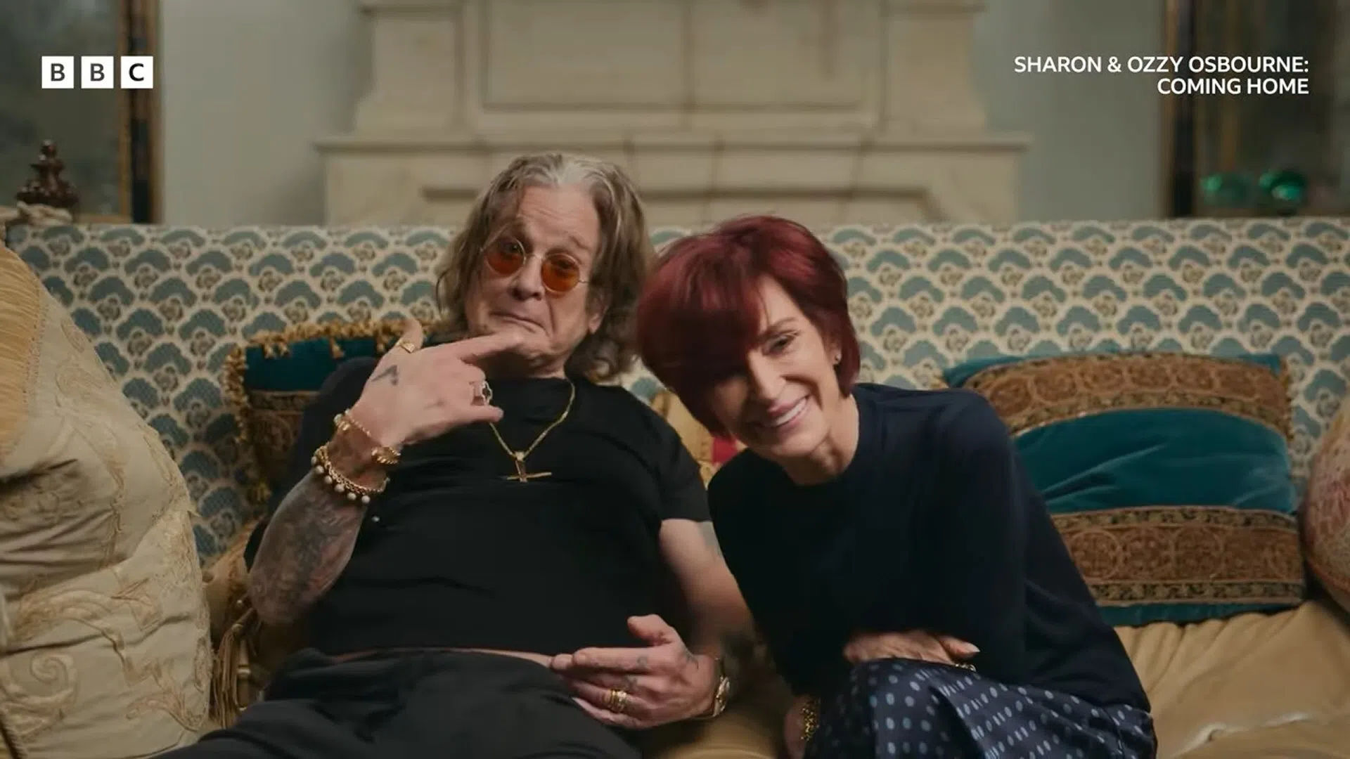 Ozzy and Sharon Osbourne