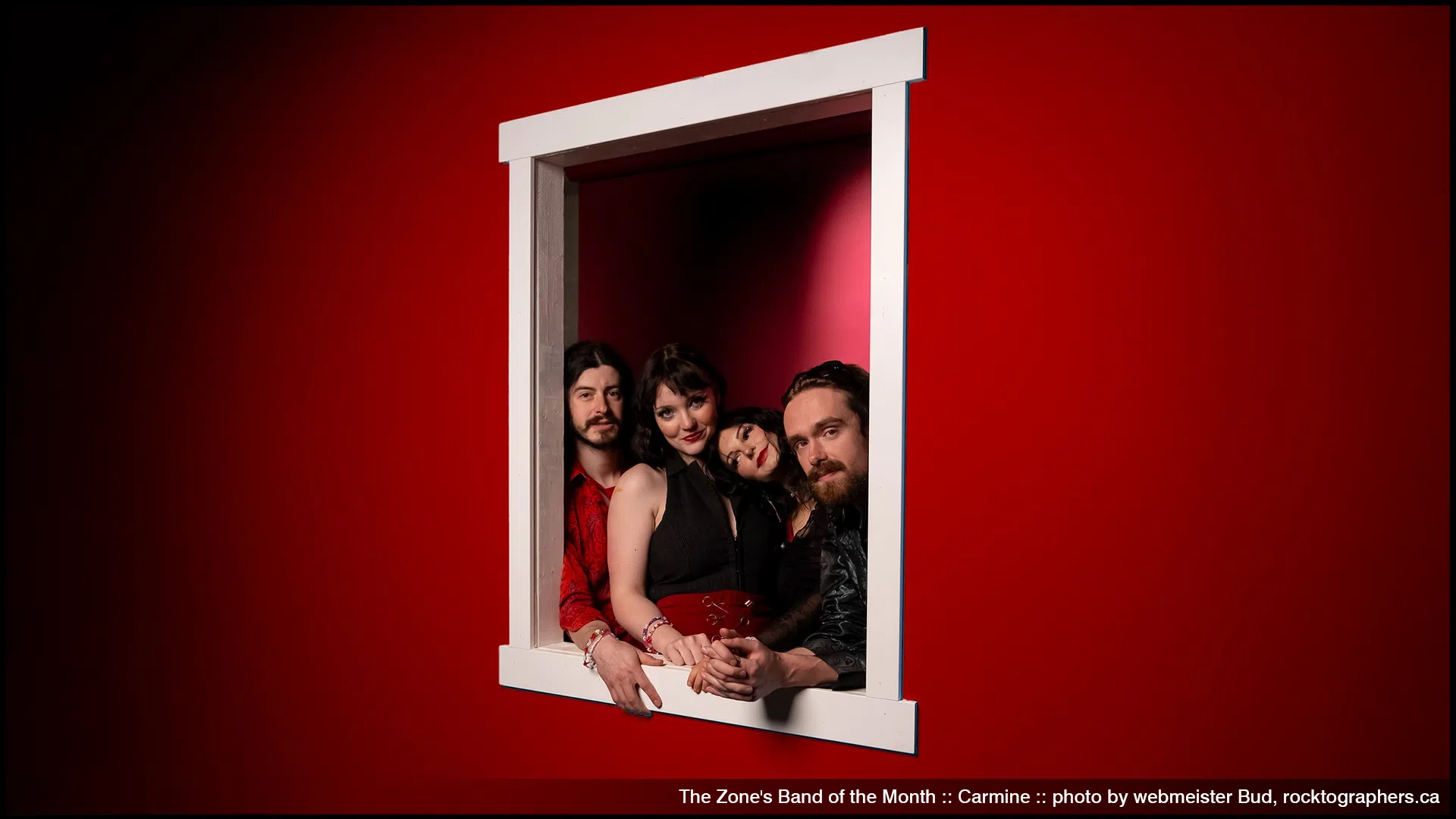  The Zone's Band of the Month is Carmine 