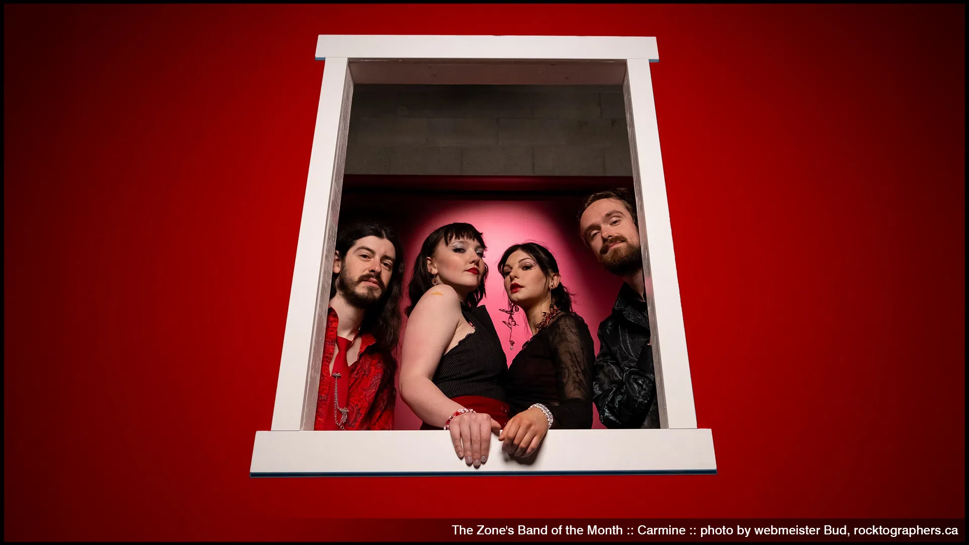  The Zone's Band of the Month is Carmine 