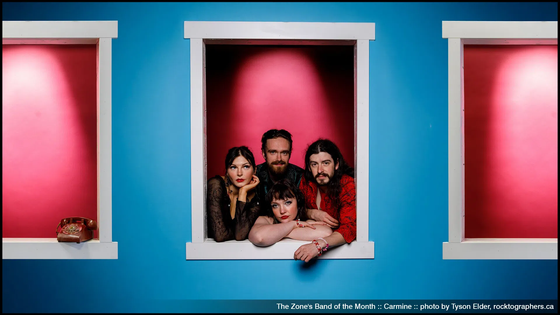  The Zone's Band of the Month is Carmine 