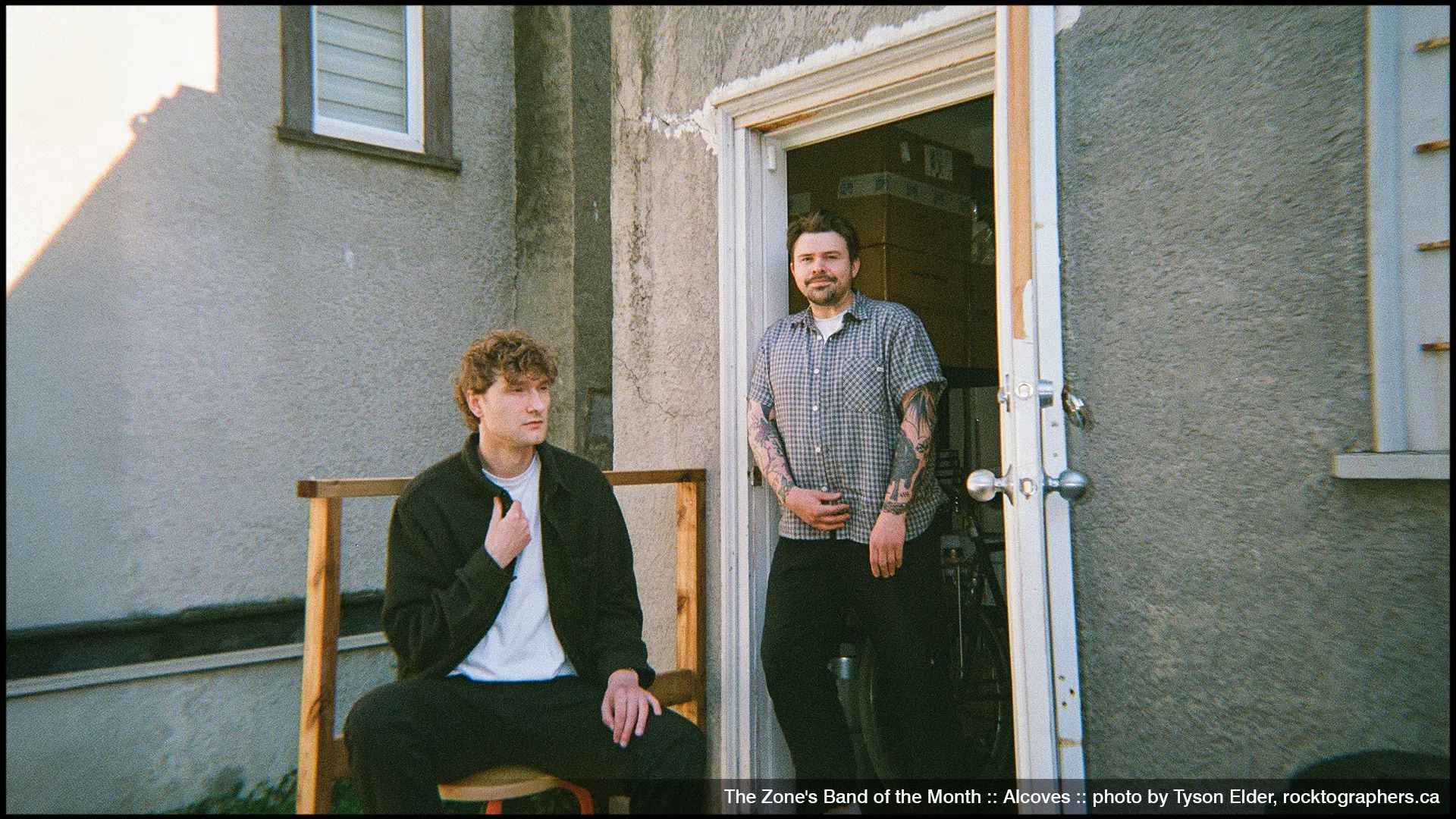  The Zone's Band of the Month is Alcoves 