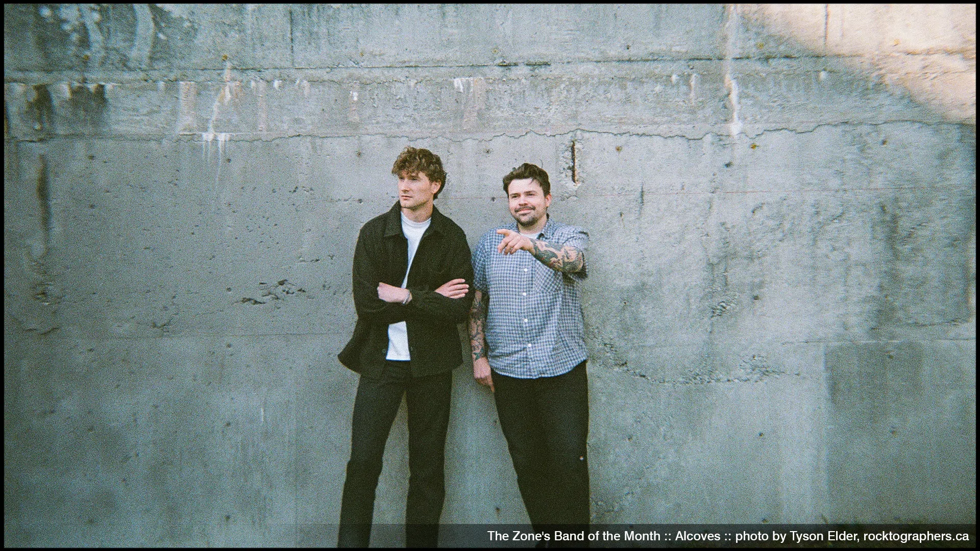  The Zone's Band of the Month is Alcoves 