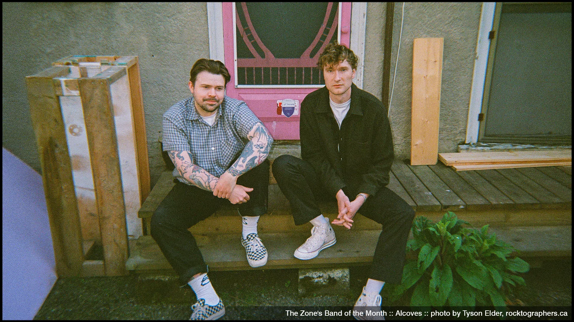  The Zone's Band of the Month is Alcoves 
