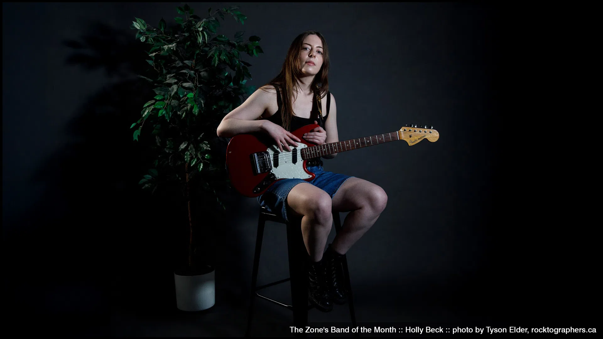  The Zone's Band of the Month is Holly Beck 