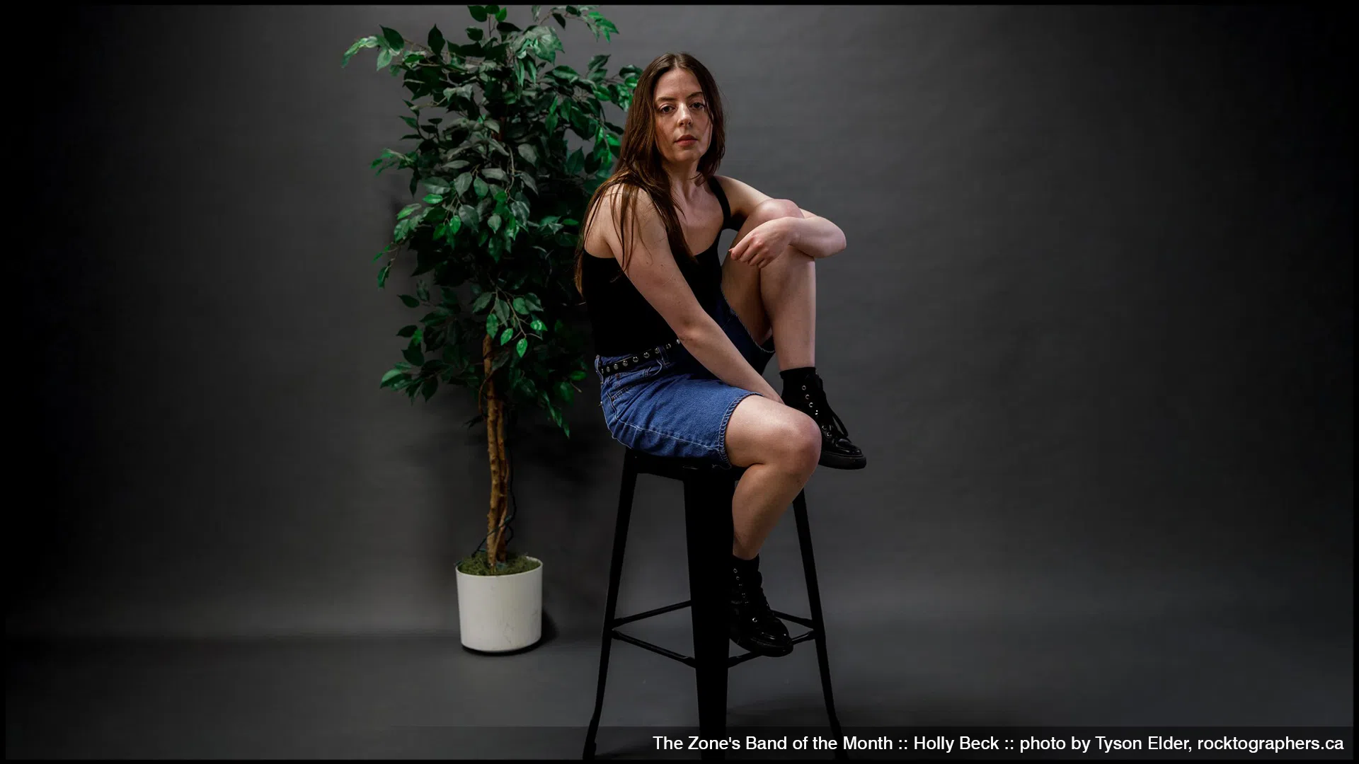  The Zone's Band of the Month is Holly Beck 
