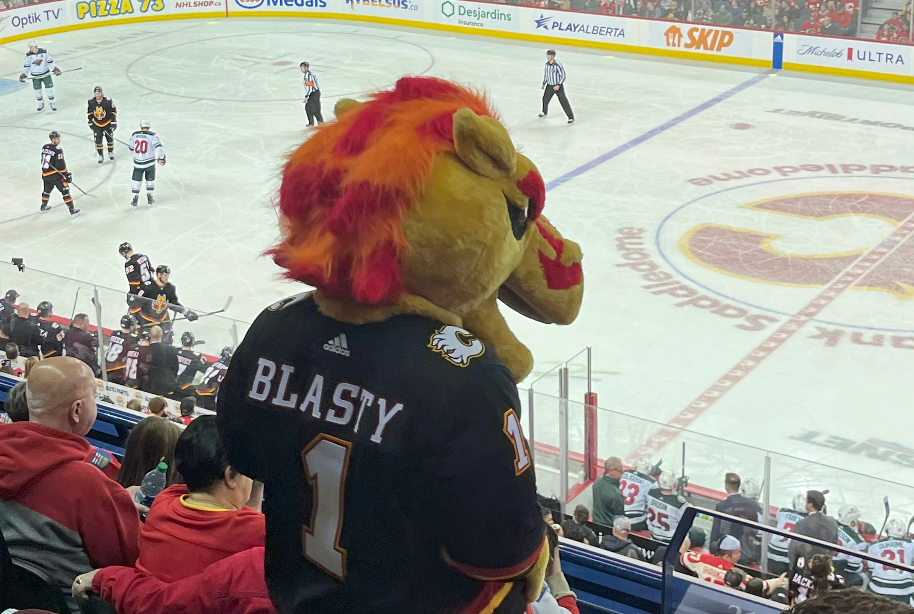 Flames struggling to close in on Blues despite 4-game win streak