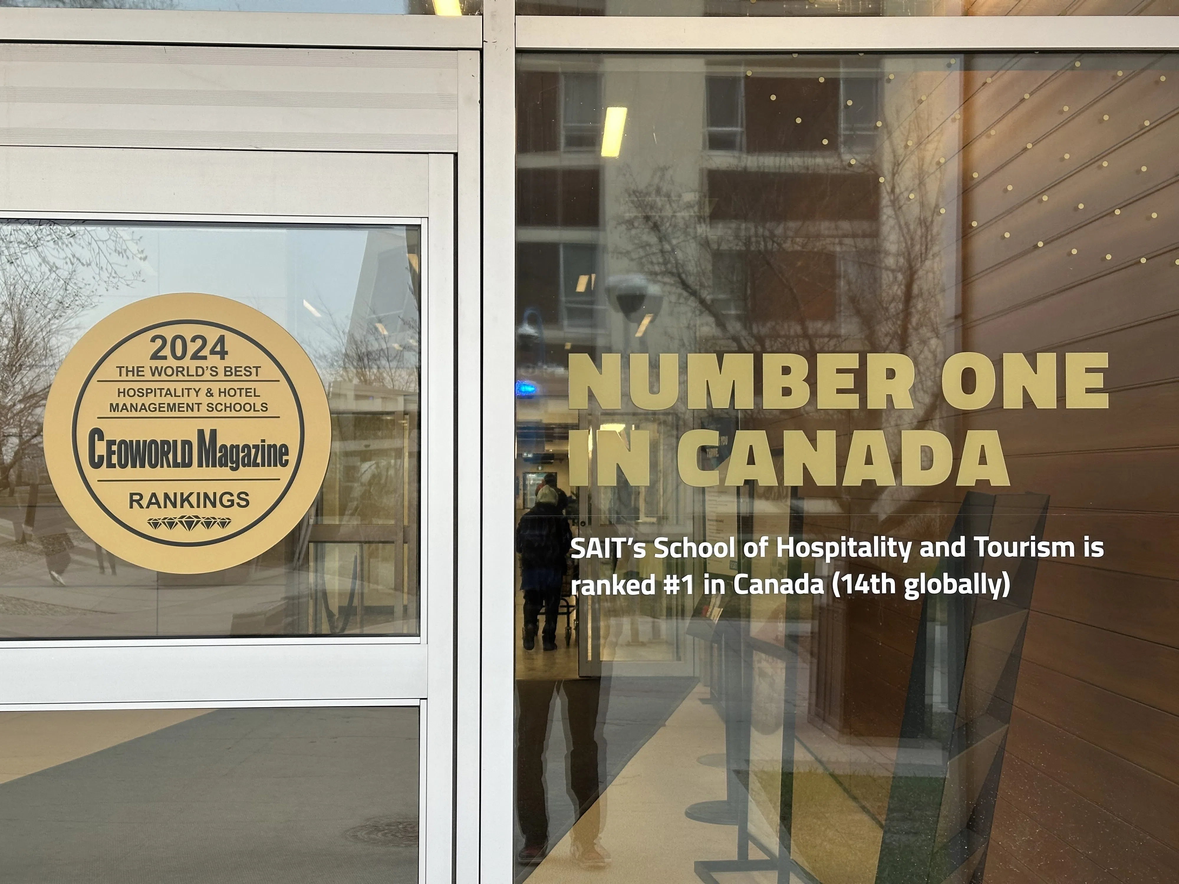 SAIT's Hospitality Program Ranked #1 in Canada, Moves Up to 13th Worldwide