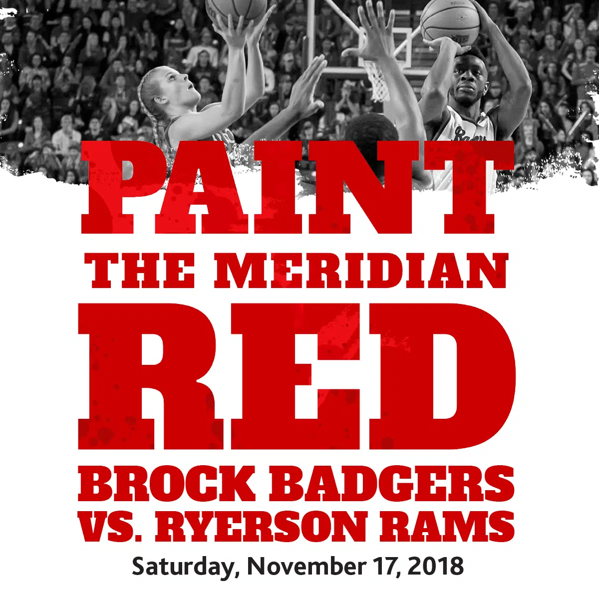 Brock Badgers – Paint The Meridian Red