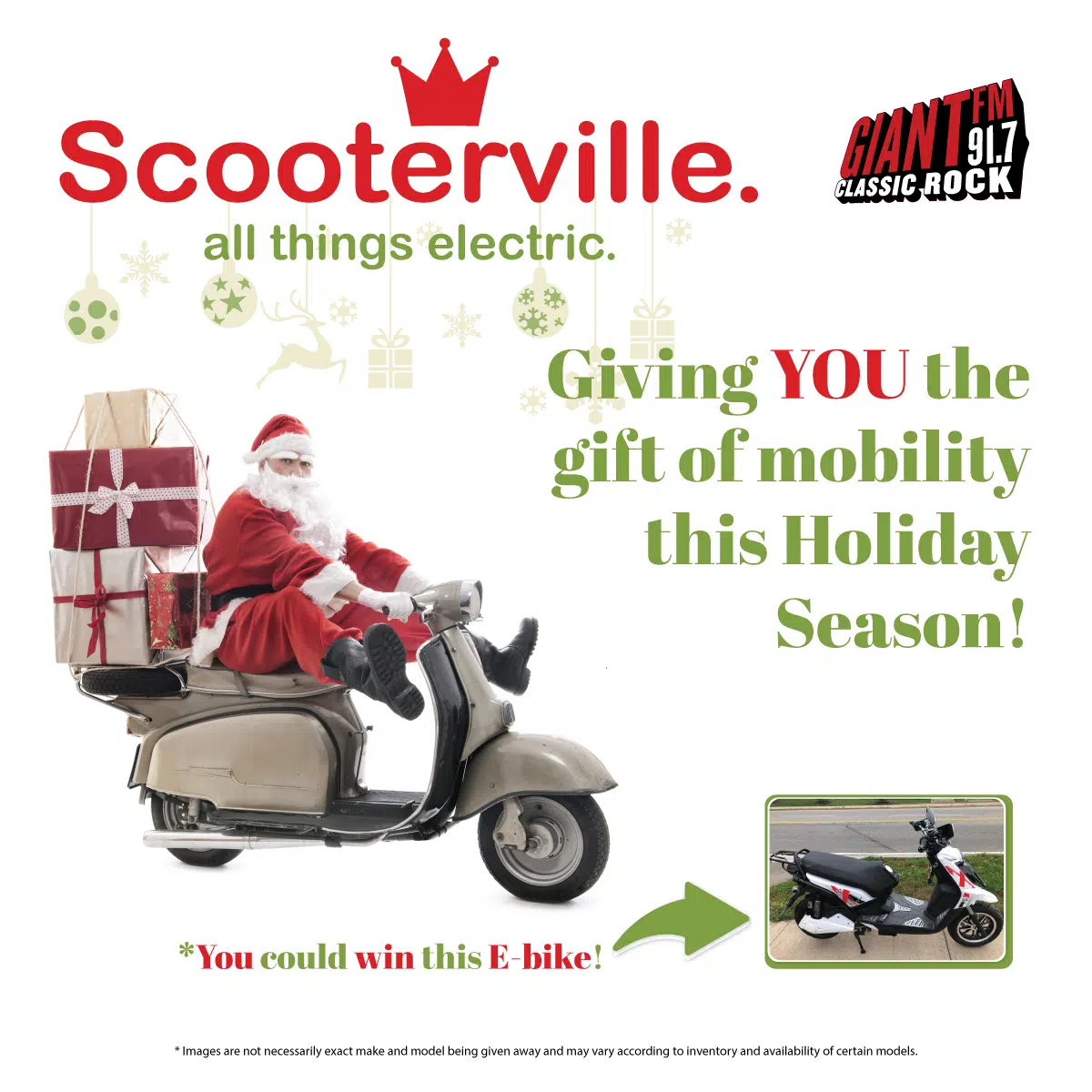 Scooterville Holiday Giveaway