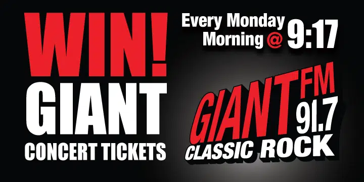 Win Giant Concert Tickets!