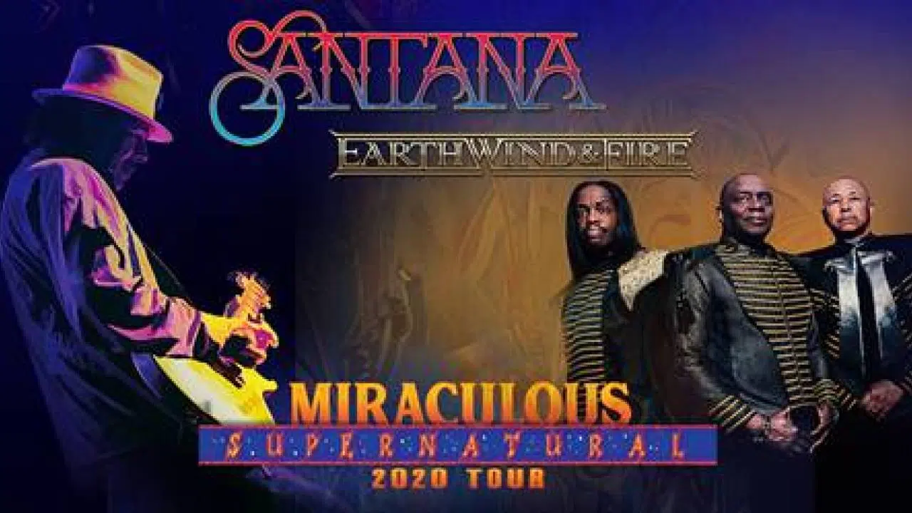 Win Tickets to Santana / Earth, Wind & Fire: Miraculous Supernatural 2020 Tour!