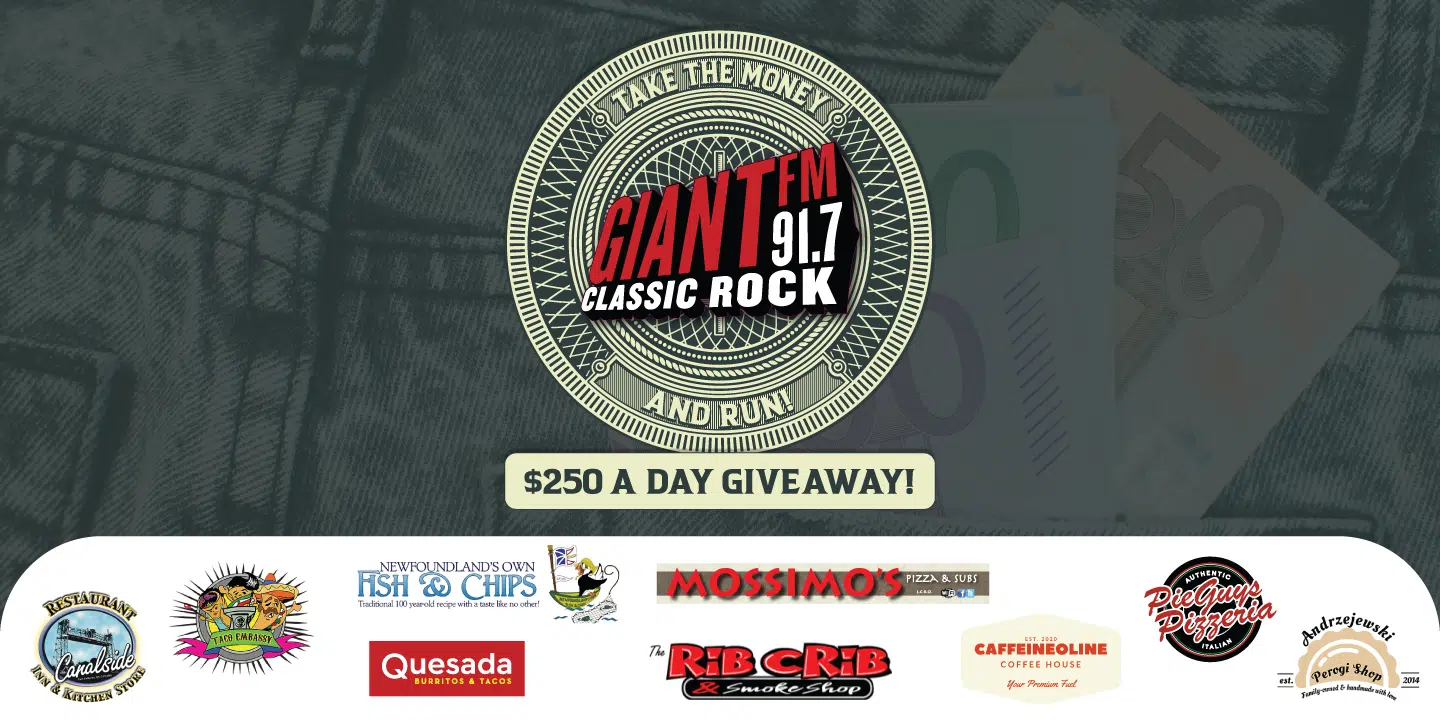 GIANT FM’s $250 a Day Giveaway