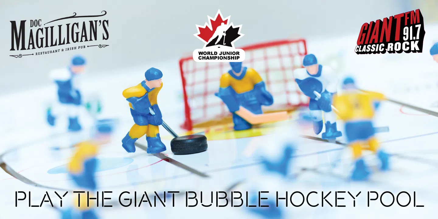 The GIANT Bubble Hockey Pool