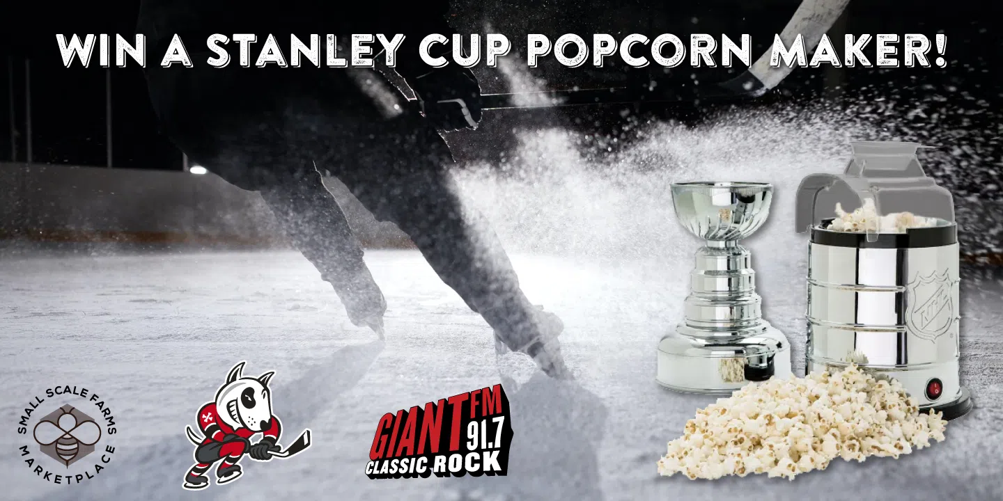 Win a Stanley Cup Popcorn Maker!
