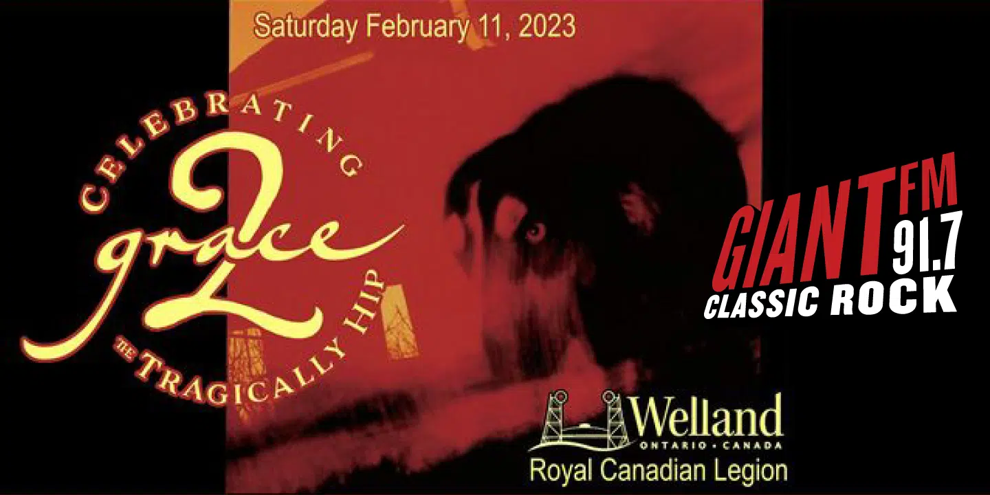 Grace, 2 – The Tragically Hip Tribute returns to the City of Welland
