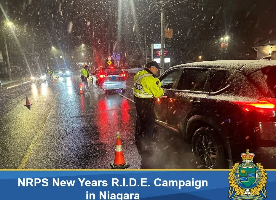 Details released of NRPS New Years R.I.D.E. Campaign in Niagara | GiantFM