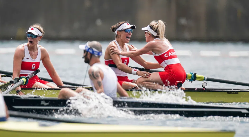 Kristen Kit, Canada Women’s 8 Rowing team competing in repechage for