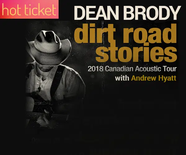 Dean Brody’s ‘Dirt Road Stories Acoustic Tour’