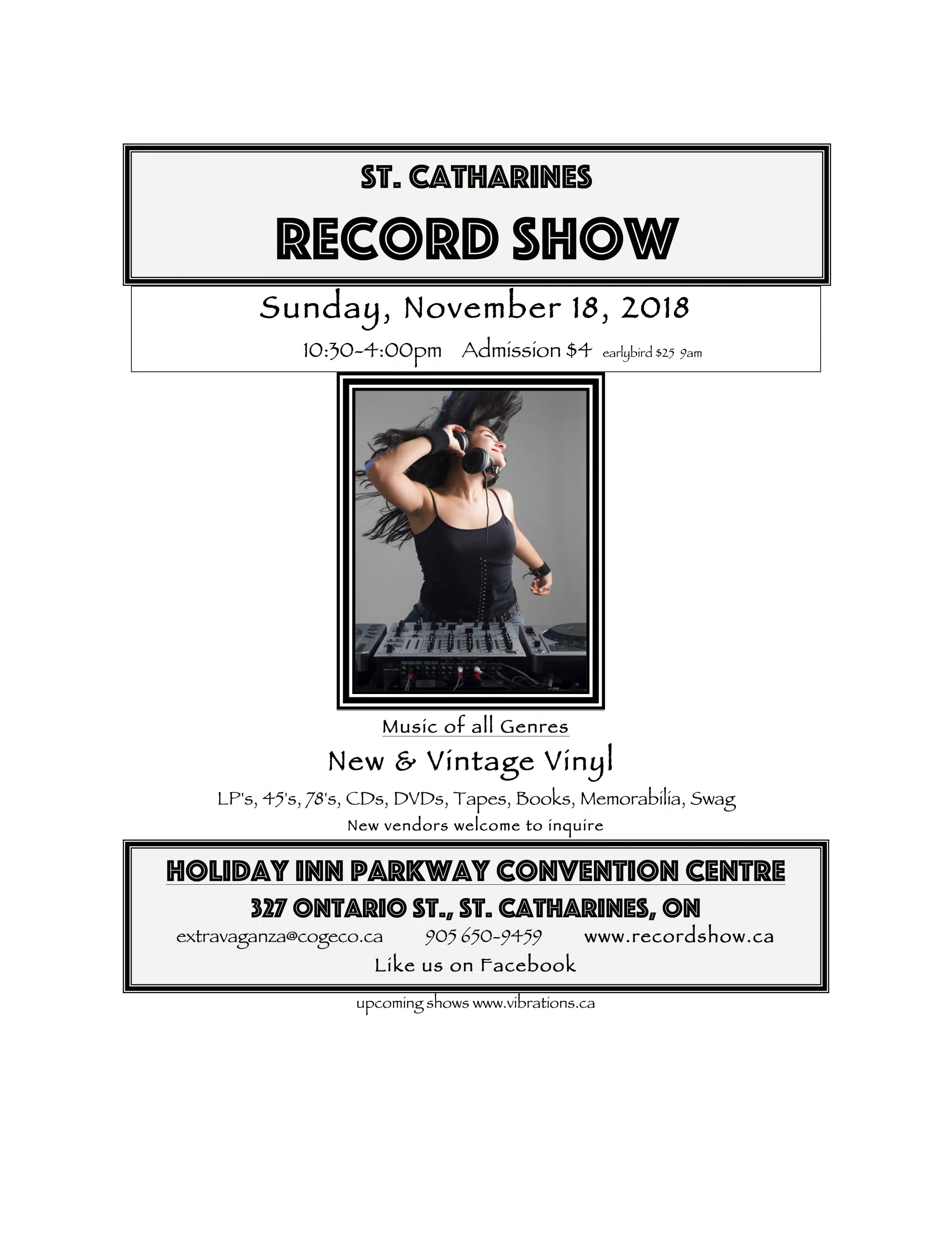 St Catharines Record Show