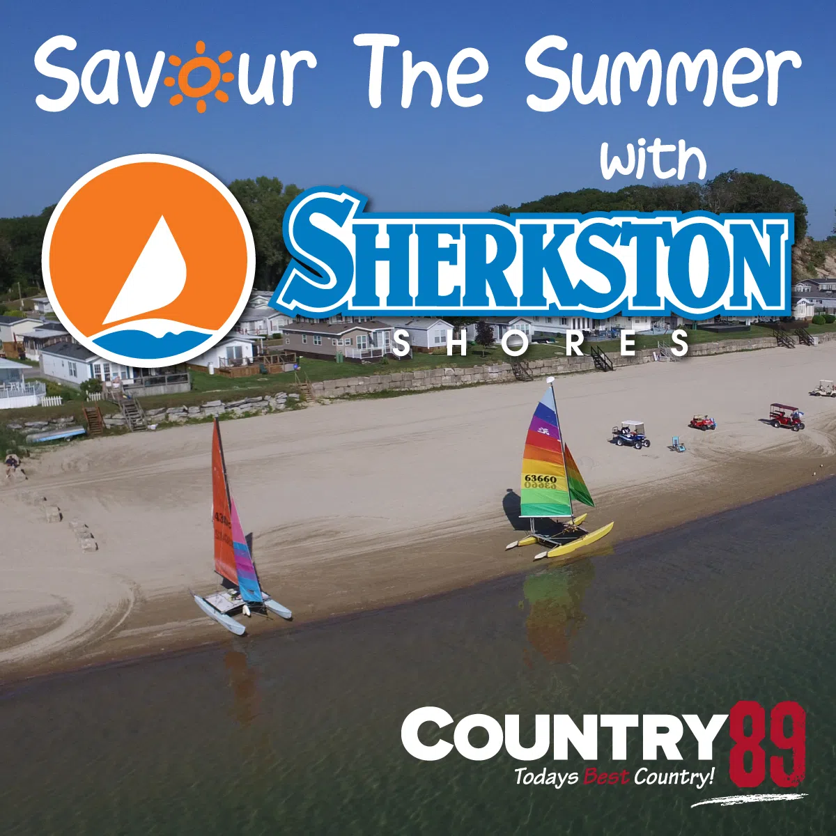 WIN BIG with our Savour The Summer Contest, with Sherkston Shores and Country 89!