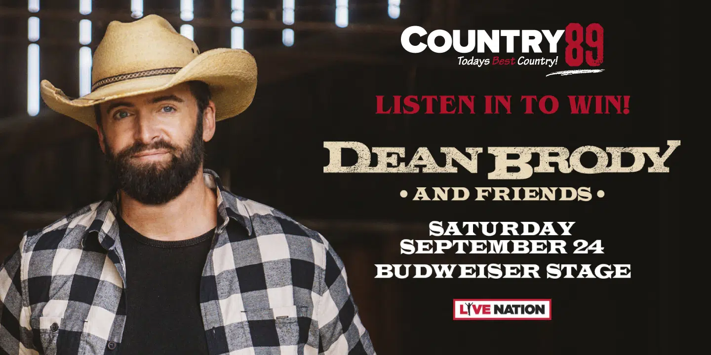 Dean Brody and Friends Concert 2022! Win Tickets!