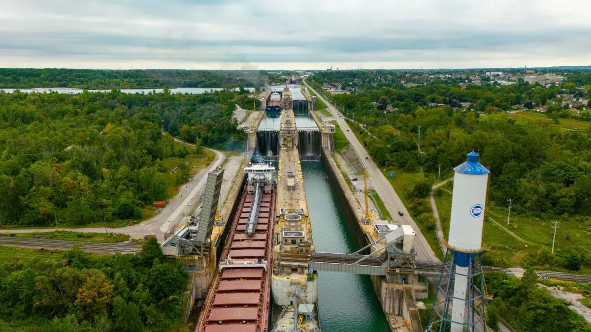 Port Colborne celebrating opening of Welland Canal with Top Hat ...