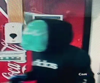 Comox Valley RCMP seeking to identify armed robbery suspect in Cumberland