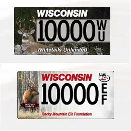 Wisconsin D.O.T. rolls out two new specialty license plates