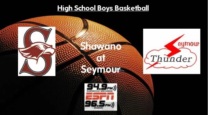 High School Boys Basketball Broadcast: Shawano at Seymour