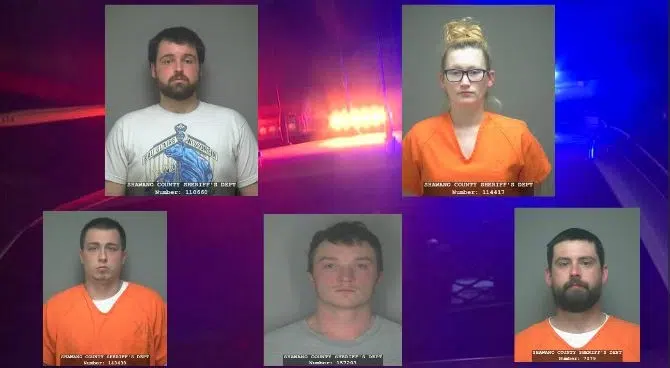 Five more charged in Shawano County drug conspiracy case