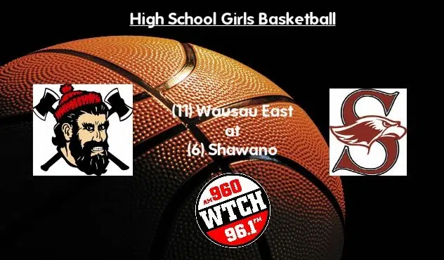WIAA Girls Regional Basketball Broadcast: Wausau East at Shawano