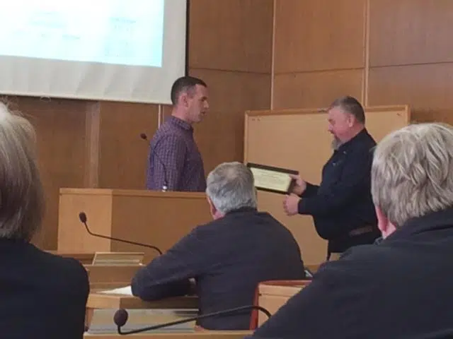 Longtime Shawano County worker recognized