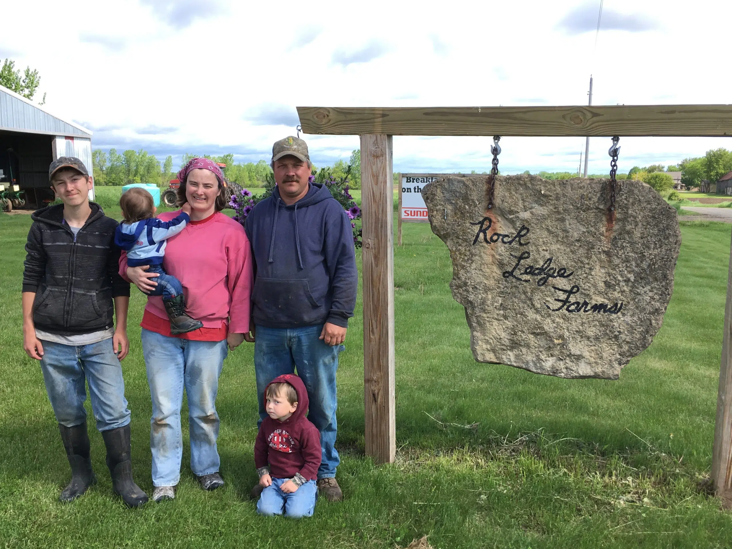 June Dairy Month Farm Stop: Rockledge Farm, Oconto County Breakfast on the Farm host