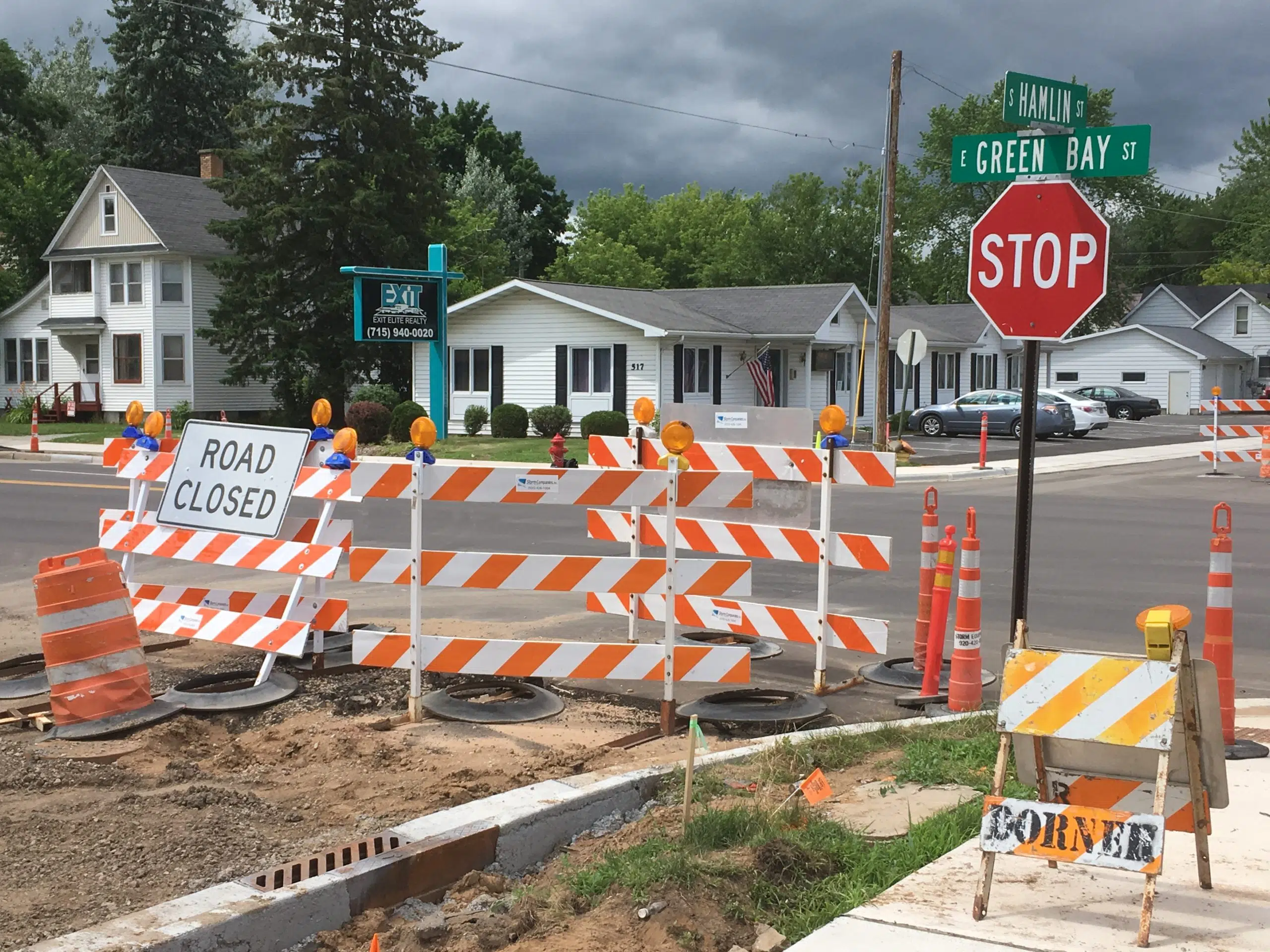 Shawano road work nears completion