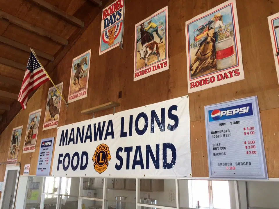 Manawa Rodeo Draws Many and Helps More