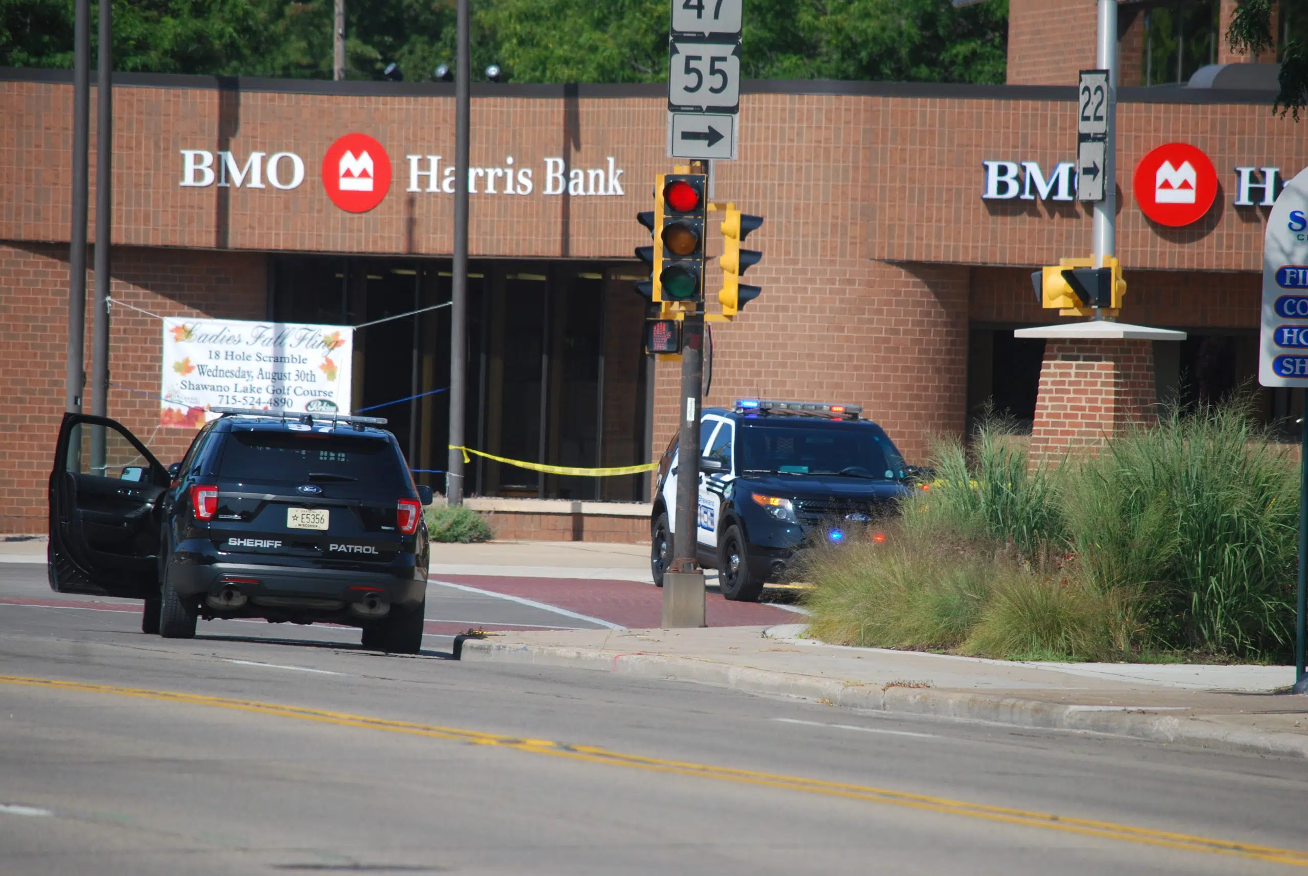 Shawano Police Clear The Scene Of A Suspicious Package At BMO Harris Bank