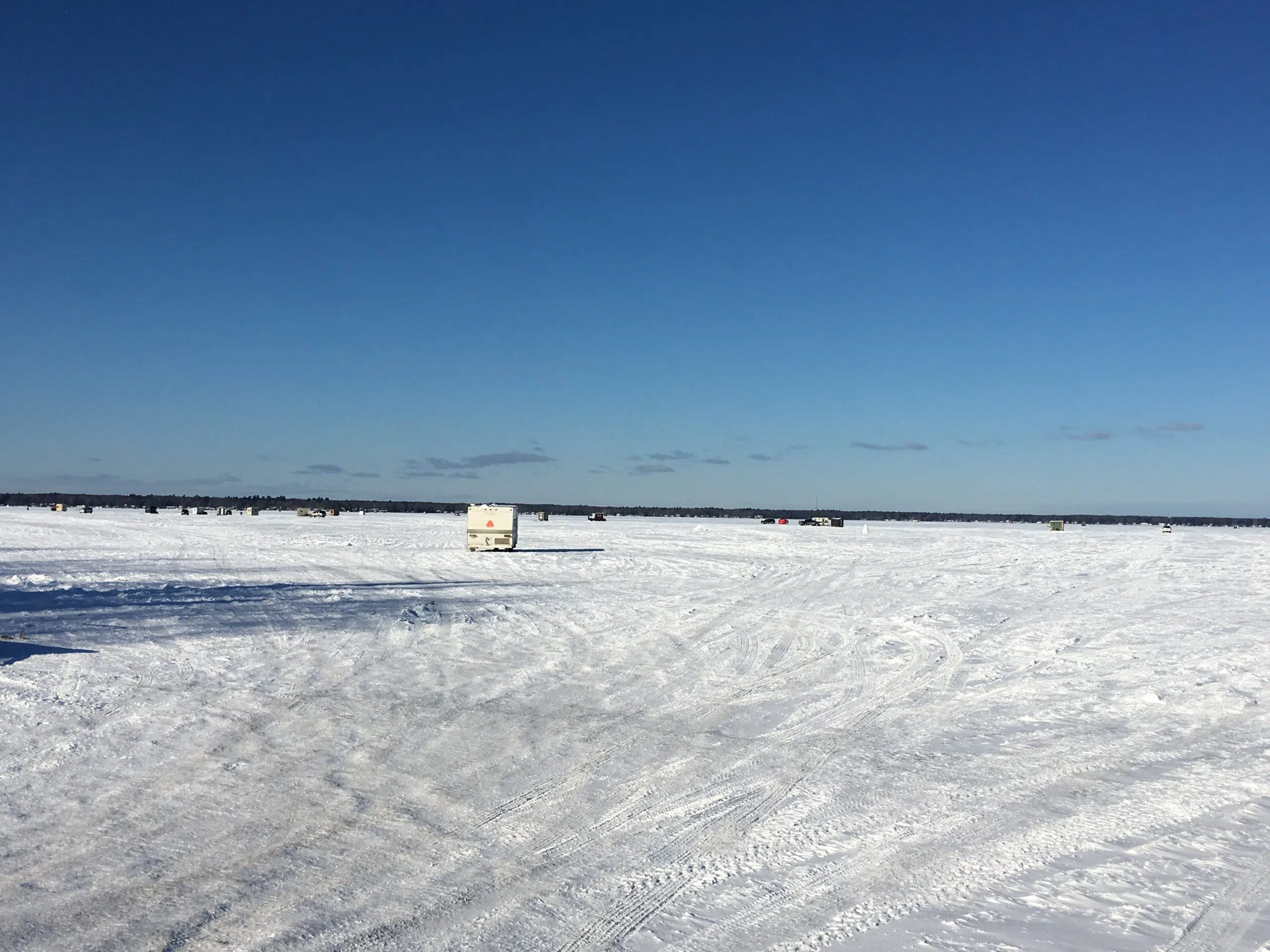 Several ice shacks broken into on Shawano Lake