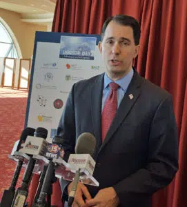 Walker open to gas tax hike to access federal transportation dollars