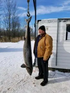 Sturgeon spearing season hindered by poor water clarity