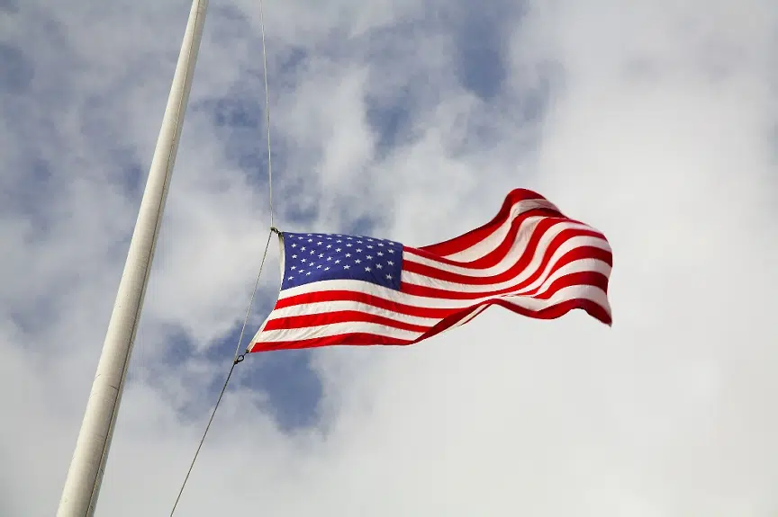 Flags at half mast in Menominee County