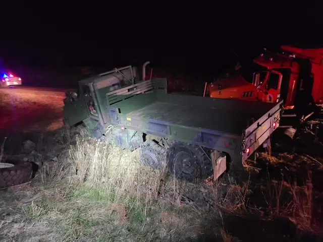 Arrest Made In Military Vehicle Pursuit