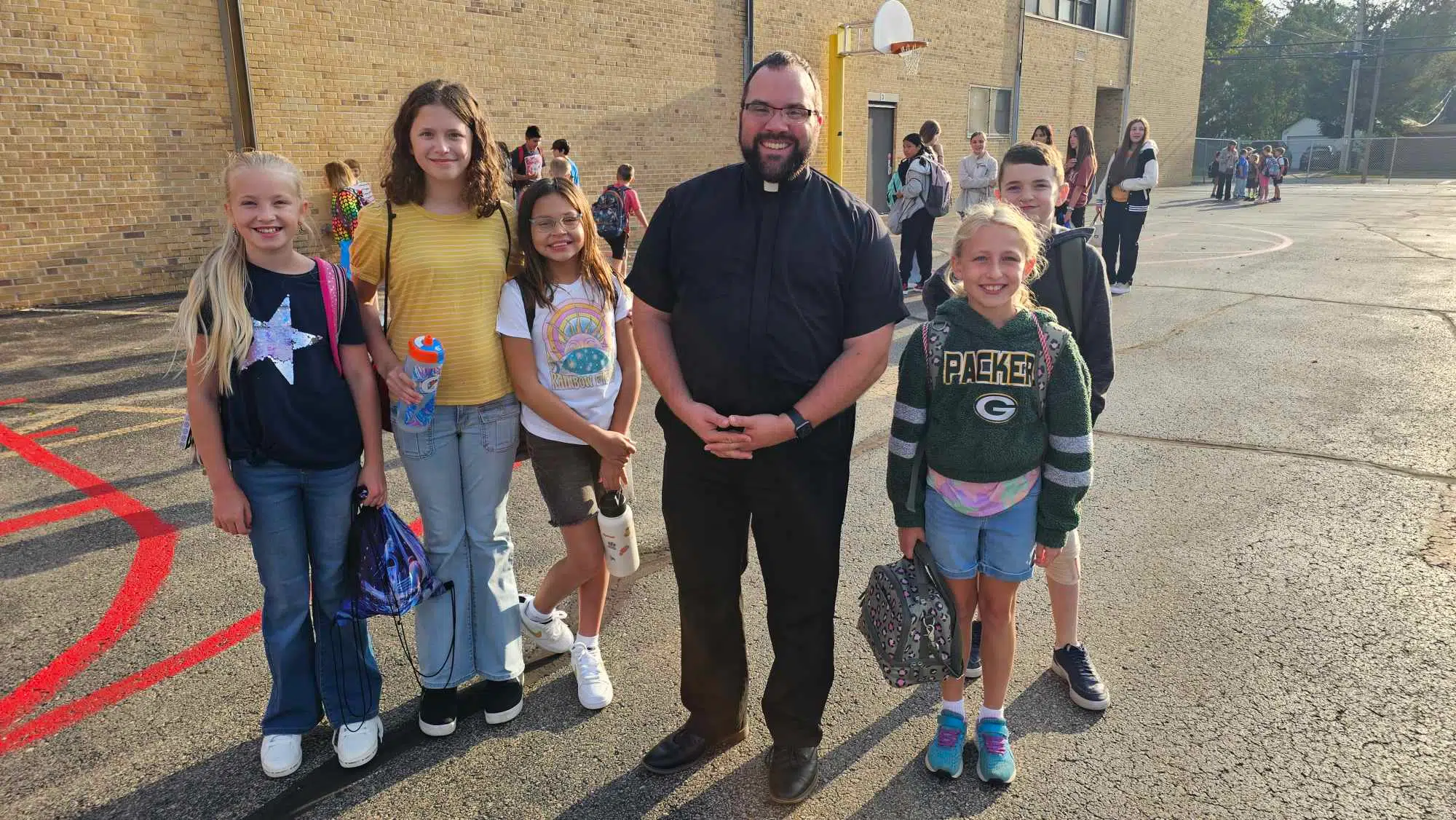 First Day of School At Sacred Heart