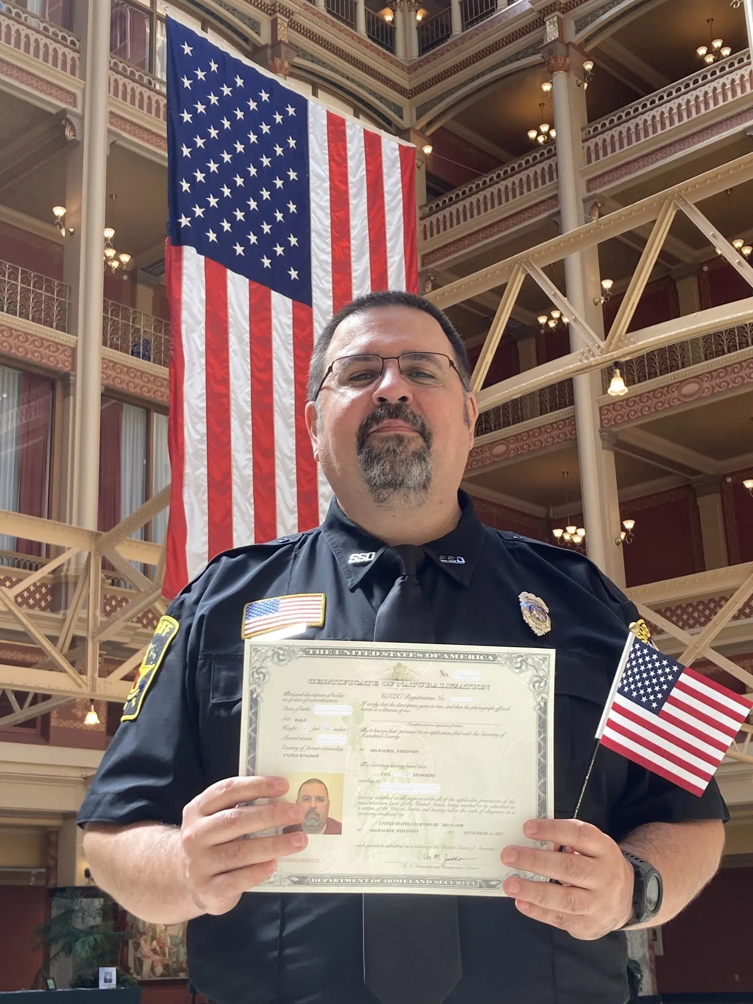 Shawano CO Becomes A US Citizen